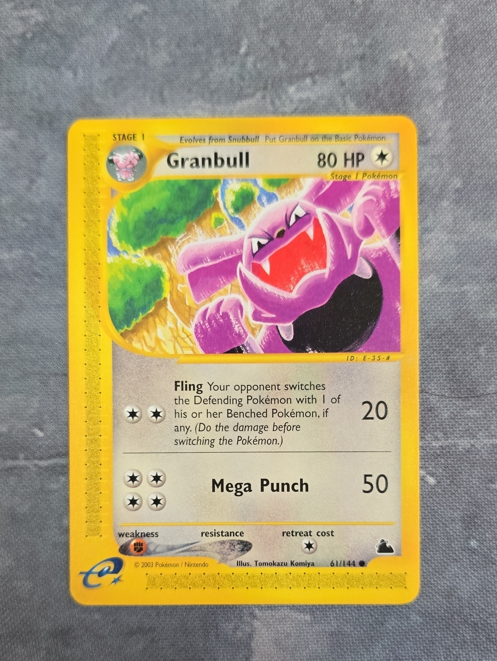 Granbull Skyridge 61/144 Pokemon TCG (NM)!